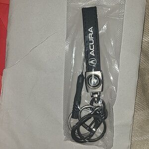 ACURA Key Chain -Genuine Leather, New